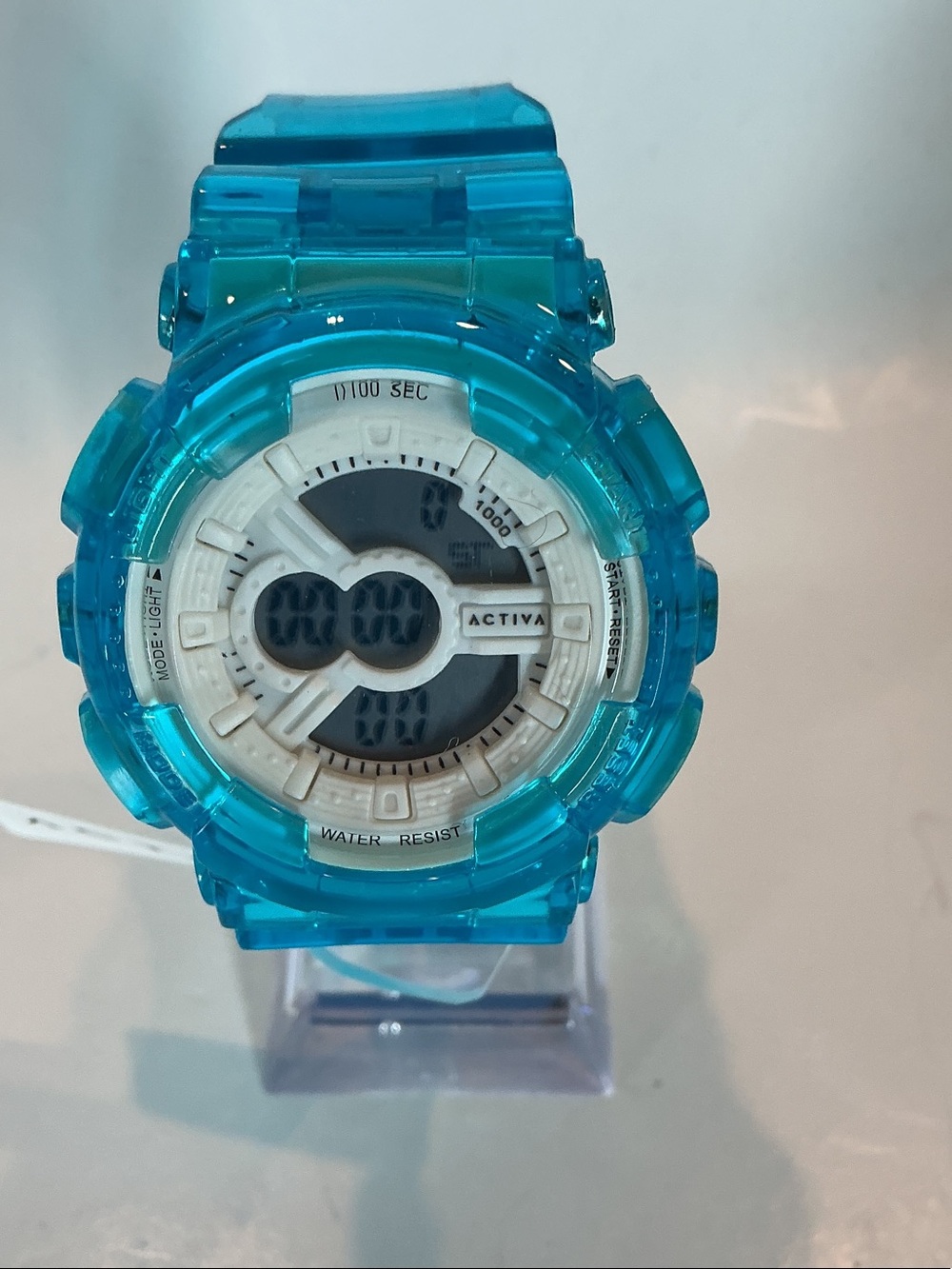 Invicta Teal Transparent Sport Watch with Matching Case-ACW-GA-L-501